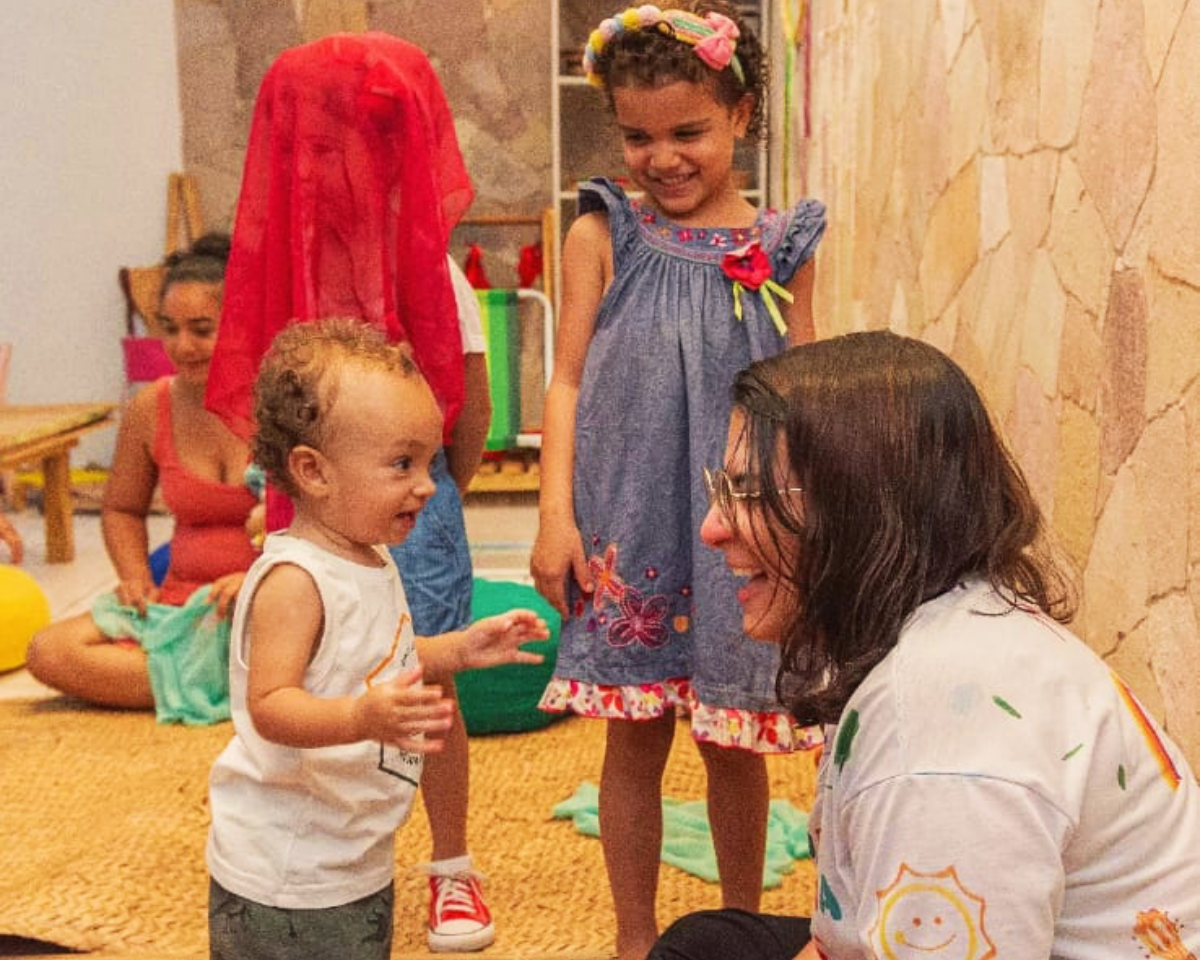 Encontro com crianças