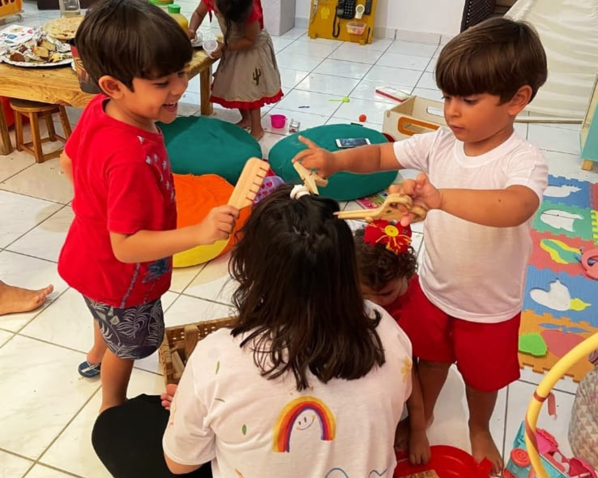 Atividade de expressão infantil